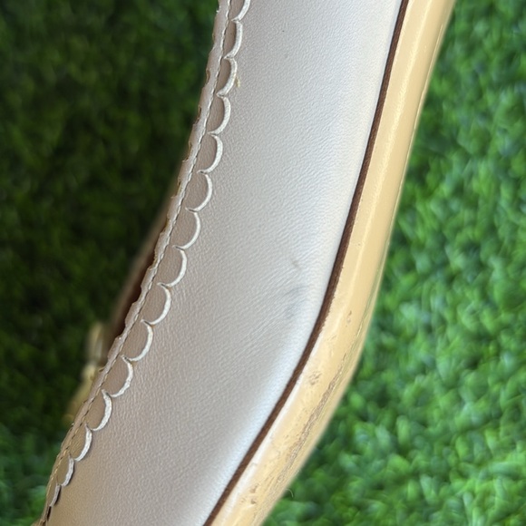 SALVATORE FERRAGAMO Luxury Italian Designer Nude Kitten Heels size 9.5 - Picture 12 of 12